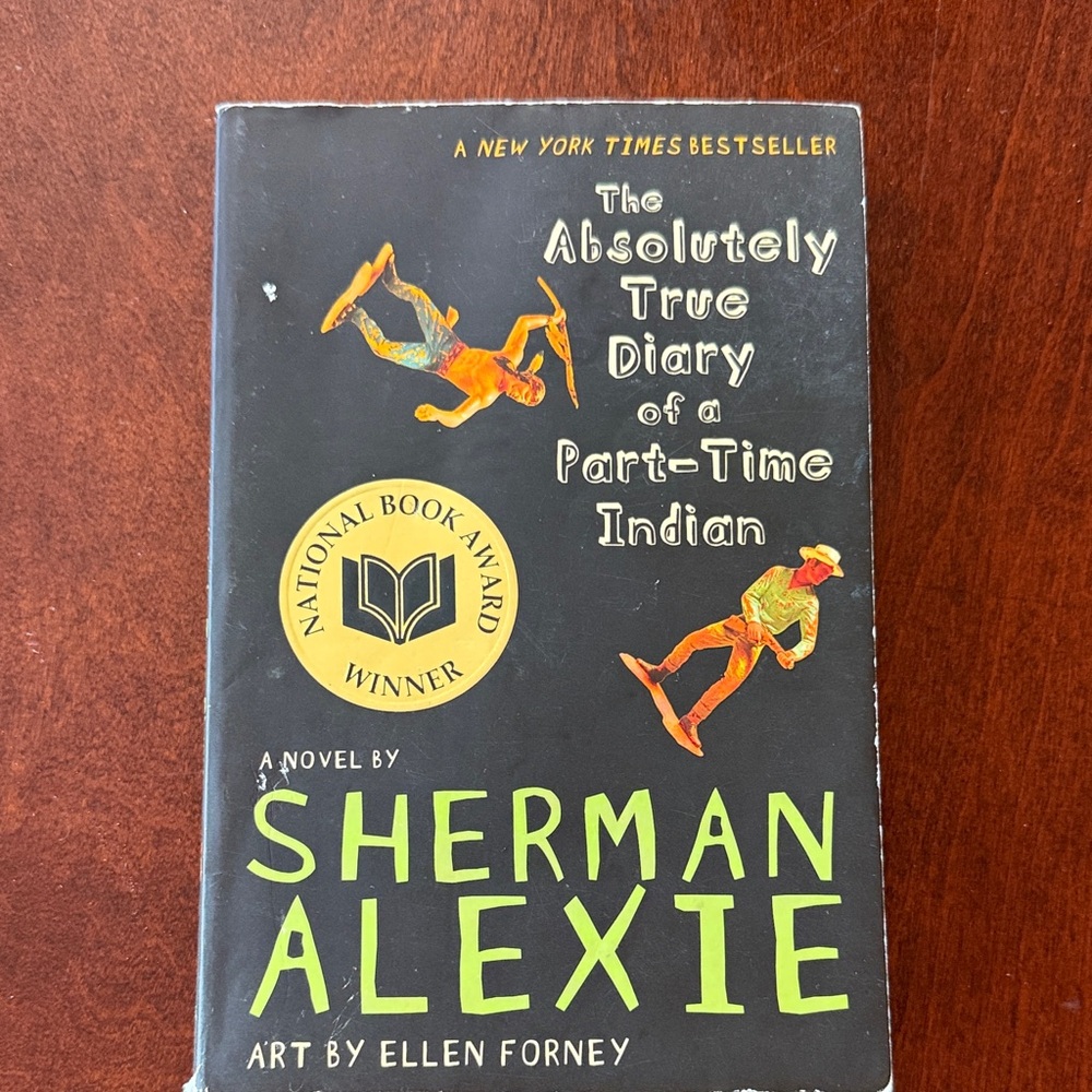 The Absolutely True Diary of a Part-Time Indian Paperback Book
